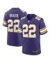 Men’s Minnesota Vikings Paul Krause Purple Classic Retired Player Jersey