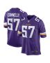 Men’s Minnesota Vikings Ryan Connelly Purple Game Jersey