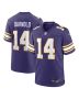 Men’s Minnesota Vikings Sam Darnold Purple Alternate Game Jersey