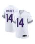 Men’s Minnesota Vikings Sam Darnold White Alternate Game Player Jersey