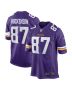 Men’s Minnesota Vikings T.J. Hockenson Purple Game Player Jersey