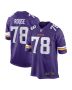 Men’s Minnesota Vikings Walter Rouse Purple Game Jersey