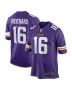 Men’s Minnesota Vikings Will Reichard Purple Game Jersey