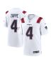 Men’s New England Patriots Bailey Zappe White Game Player Jersey