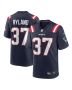Men’s New England Patriots Chad Ryland Navy Team Game Jersey
