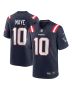 Men’s New England Patriots Drake Maye Navy Player Game Jersey