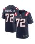 Men’s New England Patriots Jeremiah Pharms Jr. Navy Game Player Jersey