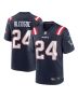 Men’s New England Patriots Joshuah Bledsoe Navy Game Player Jersey