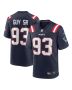 Men’s New England Patriots Lawrence Guy Navy Team Game Jersey