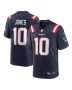 Men’s New England Patriots Mac Jones Navy Player Game Jersey