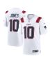 Men’s New England Patriots Mac Jones White Player Game Jersey