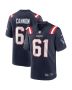Men’s New England Patriots Marcus Cannon Navy Game Jersey