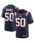 Men’s New England Patriots Mike Vrabel Navy Game Retired Player Jersey