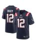 Men’s New England Patriots Navy Game Retired Player Jersey