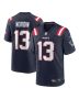 Men’s New England Patriots Quinn Nordin Navy Game Player Jersey