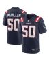 Men’s New England Patriots Raekwon McMillan Navy Home Game Player Jersey