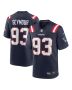 Men’s New England Patriots Richard Seymour Navy Retired Player Game Jersey