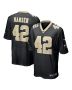 Men’s New Orleans Saints Chase Hansen Black Game Jersey