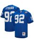 Men’s New York Giants 1994 Michael Strahan Mitchell & Ness Royal Throwback Retired Player Jersey
