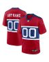 Men’s New York Giants Century Red Alternate Game Custom Jersey
