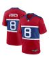 Men’s New York Giants Daniel Jones Century Red Alternate Player Game Jersey