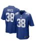Men’s New York Giants Kaleb Hayes Royal Game Jersey