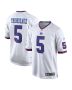 Men’s New York Giants Kayvon Thibodeaux White Alternate Game Jersey