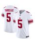 Men’s New York Giants Kayvon Thibodeaux White Vapor F.U.S.E. Limited Jersey