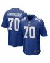 Men’s New York Giants Korey Cunningham Royal Home Game Player Jersey