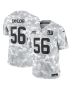 Men’s New York Giants Lawrence Taylor Arctic Camo 2024 Salute to Service Retired Player Limited Jersey