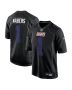 Men’s New York Giants Malik Nabers Carbon Black Fashion Jersey