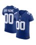 Men’s New York Giants Royal Vapor F.U.S.E. Elite Custom Jersey