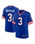 Men’s New York Giants Sterling Shepard Royal Classic Player Game Jersey