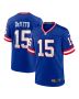 Men’s New York Giants Tommy DeVito Royal Alternate Player Game Jersey