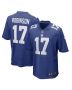 Men’s New York Giants Wan’Dale Robinson Royal Game Player Jersey