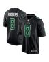 Men’s New York Jets Aaron Rodgers Black Fashion Game Jersey