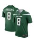 Men’s New York Jets Aaron Rodgers Gotham Green Team Legend Player Performance Top