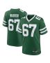 Men’s New York Jets Carter Warren Legacy Green Team Game Jersey