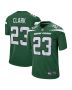 Men’s New York Jets Chuck Clark Gotham Green Team Game Jersey
