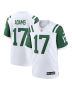Men’s New York Jets Davante Adams White Classic Alternate Game Jersey