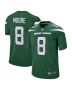 Men’s New York Jets Elijah Moore Gotham Green Game Jersey