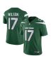 Men’s New York Jets Garrett Wilson Gotham Green Vapor Untouchable Limited Jersey
