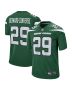Men’s New York Jets Jarrick Bernard Converse Gotham Green Game Jersey