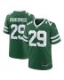 Men’s New York Jets Jarrick Bernard-Converse Legacy Green Team Game Jersey