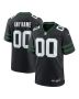Men’s New York Jets Legacy Black Alternate Custom Game Jersey