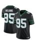 Men’s New York Jets Quinnen Williams Legacy Black Alternate Vapor F.U.S.E. Limited Jersey
