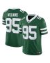 Men’s New York Jets Quinnen Williams Legacy Green Vapor F.U.S.E. Limited Jersey