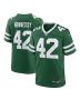 Men’s New York Jets Thomas Hennessy Legacy Green Team Game Jersey