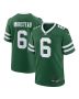 Men’s New York Jets Thomas Morstead Legacy Green Team Game Jersey