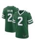 Men’s New York Jets Tyrod Taylor Legacy Green Team Game Jersey